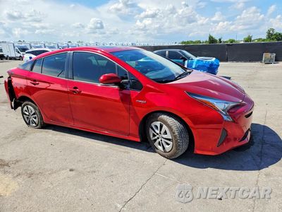 Czwarte zdjęcie samochodu z boku: 2017 TOYOTA PRIUS FOUR VIN:JTDKARFU2H3533367 - miniatura