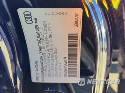 Zdjęcie 12 z 12 samochodu: 2014 AUDI S5 PREMIUM PLUS VIN:WAUCGAFR7EA026274 - miniatura