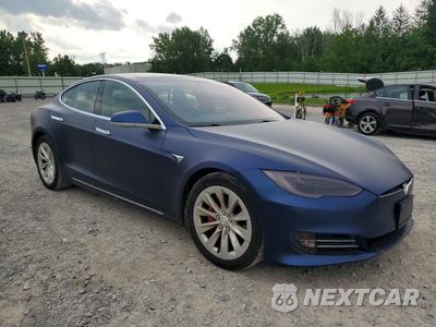 Czwarte zdjęcie samochodu z boku: 2017 TESLA MODEL S VIN:5YJSA1E24HF198990 - miniatura