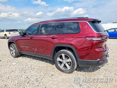 Drugie zdjęcie samochodu z przodu: 2021 JEEP GRAND CHEROKEE L LIMITED VIN:1C4RJKBG5M8132981 - miniatura