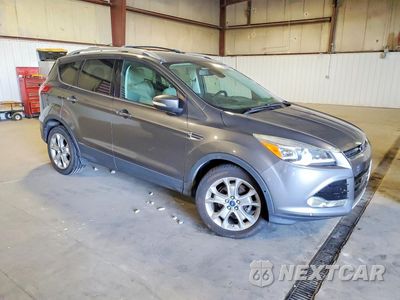 Czwarte zdjęcie samochodu z boku: 2014 FORD ESCAPE TITANIUM VIN:1FMCU0JX0EUB40896 - miniatura
