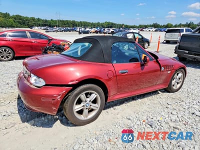 Trzecie zdjęcie samochodu z tyłu: 2001 BMW Z3 2.5 VIN:WBACN33461LK46823 - miniatura