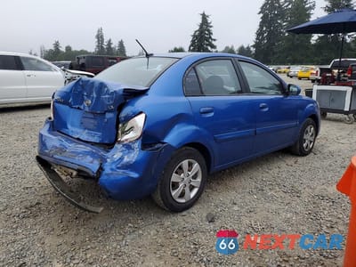 Trzecie zdjęcie samochodu z tyłu: 2010 KIA RIO BASE VIN:KNADH4A33A6635106 - miniatura