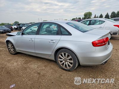 Drugie zdjęcie samochodu z przodu: 2014 AUDI A4 PREMIUM VIN:WAUDFAFL2EN038490 - miniatura