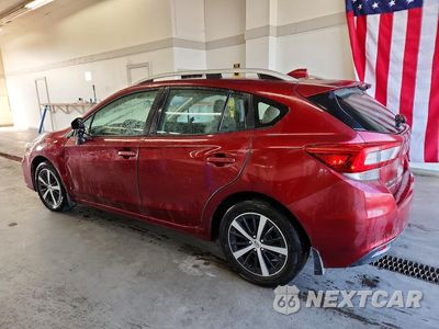 Drugie zdjęcie samochodu z przodu: 2019 SUBARU IMPREZA PREMIUM VIN:4S3GTAC62K3735771 - miniatura