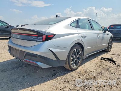 Trzecie zdjęcie samochodu z tyłu: 2024 HYUNDAI SONATA SEL VIN:KMHL64JA2RA414085 - miniatura