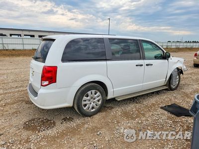Trzecie zdjęcie samochodu z tyłu: 2019 DODGE GRAND CARAVAN SE VIN:2C4RDGBG6KR792470 - miniatura