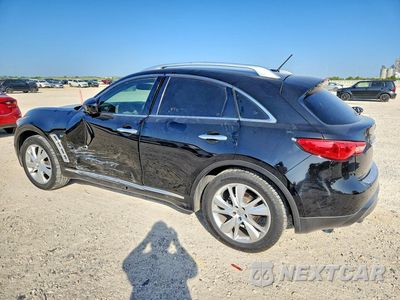 Drugie zdjęcie samochodu z przodu: 2015 INFINITI QX70 BASE VIN:JN8CS1MW0FM483409 - miniatura