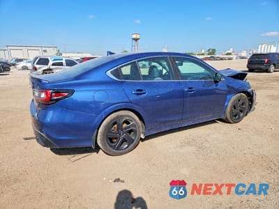 Trzecie zdjęcie samochodu z tyłu: 2020 SUBARU LEGACY SPORT VIN:4S3BWAG69L3012707 - miniatura