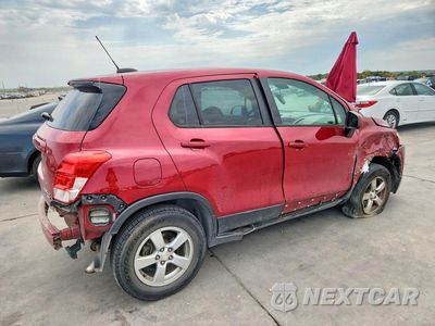 Trzecie zdjęcie samochodu z tyłu: 2015 CHEVROLET TRAX LS VIN:KL7CJPSB4FB247808 - miniatura