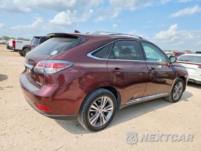 Trzecie zdjęcie samochodu z tyłu: 2015 LEXUS RX 350 BASE VIN:2T2ZK1BA0FC180104 - miniatura