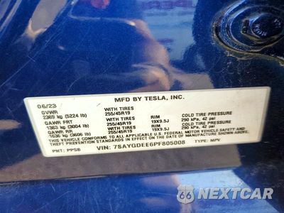 Zdjęcie 13 z 13 samochodu: 2023 TESLA MODEL Y VIN:7SAYGDEE6PF805008 - miniatura