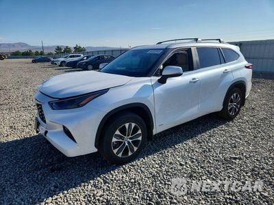 2025 TOYOTA HIGHLANDER HYBRID XLE 5TDKBRCH5SS656381 - główne zdjęcie licytacji z USA - miniatura