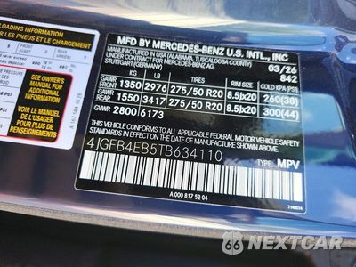 Zdjęcie 13 z 13 samochodu: 2026 MERCEDES-BENZ GLE 350 VIN:4JGFB4EB5TB634110 - miniatura