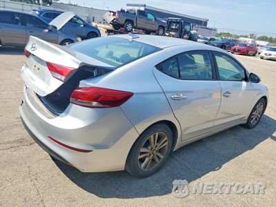 Trzecie zdjęcie samochodu z tyłu: 2018 HYUNDAI ELANTRA SEL VIN:5NPD84LF6JH351761 - miniatura