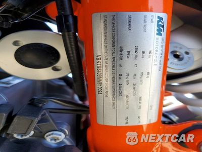 Zdjęcie 9 z 9 samochodu: 2021 KTM 890 ADVENTURE R VIN:VBKTR6409MM810093 - miniatura