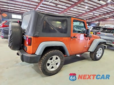 Trzecie zdjęcie samochodu z tyłu: 2011 JEEP WRANGLER SPORT VIN:1J4AA2D18BL569142 - miniatura
