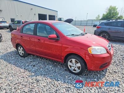 Czwarte zdjęcie samochodu z boku: 2011 CHEVROLET AVEO LS VIN:KL1TD5DE8BB217895 - miniatura