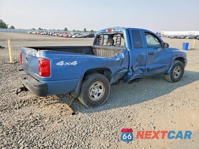 Trzecie zdjęcie samochodu z tyłu: 2006 DODGE DAKOTA ST VIN:1D7HW22K96S624328 - miniatura