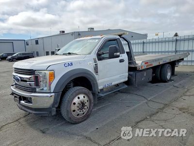 2017 FORD F550 SUPER - FLATBED TRUCK 1FDUF5HT7HEC58540 - główne zdjęcie licytacji z USA - miniatura