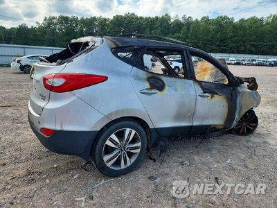 Trzecie zdjęcie samochodu z tyłu: 2014 HYUNDAI TUCSON LIMITED VIN:KM8JUCAG2EU862203 - miniatura