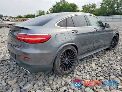 Trzecie zdjęcie samochodu z tyłu: 2019 MERCEDES-BENZ GLC COUPE 63 4MATIC AMG VIN:WDC0J8JB2KF495145 - miniatura
