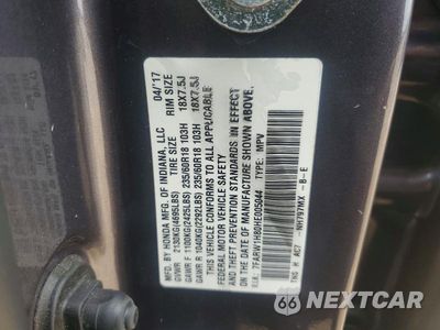 Zdjęcie 12 z 12 samochodu: 2017 HONDA CR-V EXL VIN:7FARW1H80HE005044 - miniatura