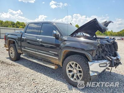 Czwarte zdjęcie samochodu z boku: 2018 GMC SIERRA K1500 SLT VIN:3GTU2NEC5JG627981 - miniatura