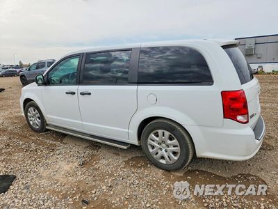 Drugie zdjęcie samochodu z przodu: 2019 DODGE GRAND CARAVAN SE VIN:2C4RDGBG6KR792470 - miniatura