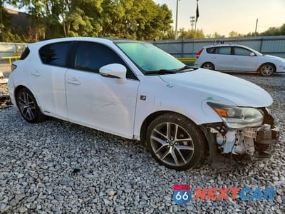 Czwarte zdjęcie samochodu z boku: 2015 LEXUS CT 200 VIN:JTHKD5BH2F2246461 - miniatura