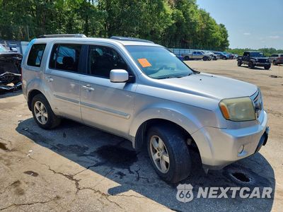 Czwarte zdjęcie samochodu z boku: 2010 HONDA PILOT EXL VIN:5FNYF3H61AB008350 - miniatura