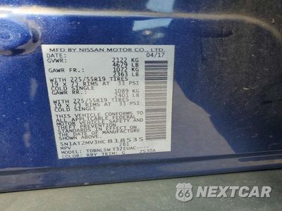 Zdjęcie 12 z 12 samochodu: 2017 NISSAN ROGUE SL VIN:5N1AT2MV3HC818535 - miniatura