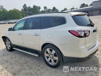 Trzecie zdjęcie samochodu z tyłu: 2014 CHEVROLET TRAVERSE LTZ VIN:1GNKVJKD4EJ127505 - miniatura