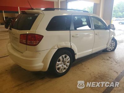 Trzecie zdjęcie samochodu z tyłu: 2017 DODGE JOURNEY SE VIN:3C4PDCAB0HT519648 - miniatura