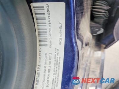 Zdjęcie 12 z 12 samochodu: 2016 MASERATI GHIBLI VIN:ZAM57XSA3G1173785 - miniatura