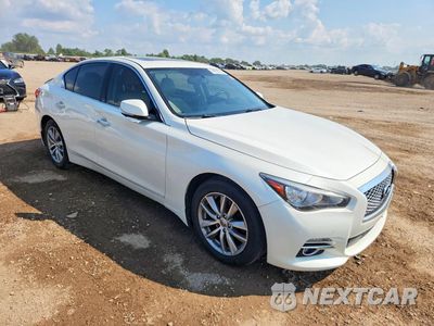 Czwarte zdjęcie samochodu z boku: 2017 INFINITI Q50 3.0T PREMIUM VIN:JN1EV7AR9HM832540 - miniatura