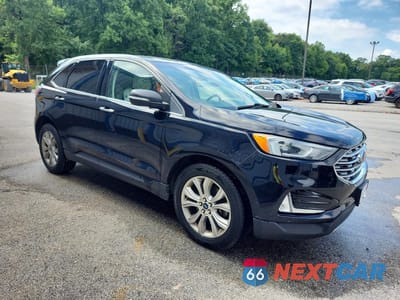 Czwarte zdjęcie samochodu z boku: 2019 FORD EDGE TITANIUM VIN:2FMPK4K99KBB70866 - miniatura