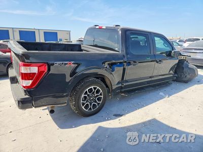 Trzecie zdjęcie samochodu z tyłu: 2023 FORD F150 SUPERCREW VIN:1FTEW1CP0PKE95754 - miniatura