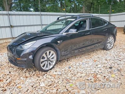 2019 TESLA MODEL 3 5YJ3E1EAXKF412405 - główne zdjęcie licytacji z USA - miniatura