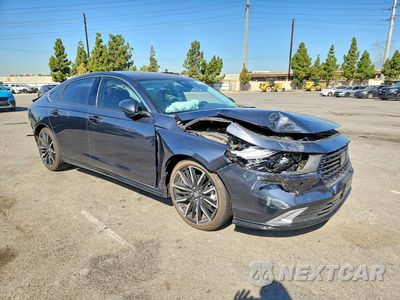 Czwarte zdjęcie samochodu z boku: 2024 HONDA ACCORD TOURING HYBRID VIN:1HGCY2F81RA087821 - miniatura