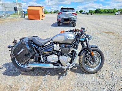 2022 TRIUMPH MOTORCYCLE BONNEVILLE SPEEDMASTER SMTD46HL3NTAY7846 - główne zdjęcie licytacji z USA - miniatura