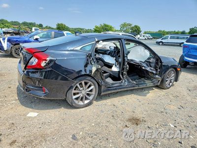 Trzecie zdjęcie samochodu z tyłu: 2019 HONDA CIVIC EX VIN:19XFC1F30KE209788 - miniatura