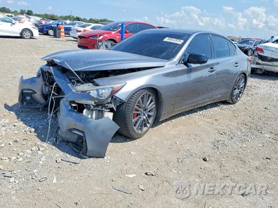 2018 INFINITI Q50 RED SPORT 400 JN1FV7AP3JM460637 - główne zdjęcie licytacji z USA - miniatura