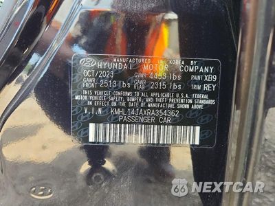 Zdjęcie 13 z 13 samochodu: 2024 HYUNDAI SONATA SEL VIN:KMHL14JAXRA354362 - miniatura