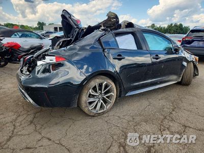 Trzecie zdjęcie samochodu z tyłu: 2020 TOYOTA COROLLA SE VIN:5YFS4RCE3LP032489 - miniatura