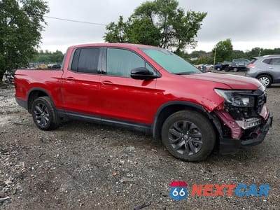 Czwarte zdjęcie samochodu z boku: 2025 HONDA RIDGELINE SPORT VIN:5FPYK3F18SB007238 - miniatura