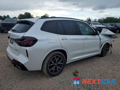 Trzecie zdjęcie samochodu z tyłu: 2023 BMW X3 XDRIVE30I VIN:5UX53DP02P9P65354 - miniatura