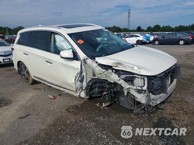 Czwarte zdjęcie samochodu z boku: 2017 INFINITI QX60 BASE VIN:5N1DL0MN7HC542460 - miniatura