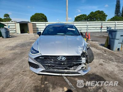 Piąte zdjęcie samochodu w środku: 2023 HYUNDAI SONATA N LINE VIN:KMHL14JC0PA315844 - miniatura