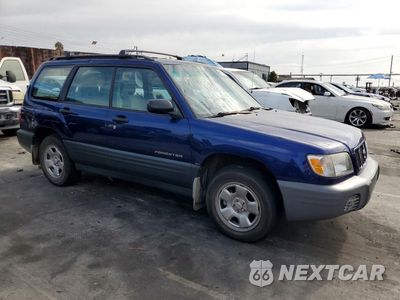 Czwarte zdjęcie samochodu z boku: 2001 SUBARU FORESTER L VIN:JF1SF63551H756465 - miniatura
